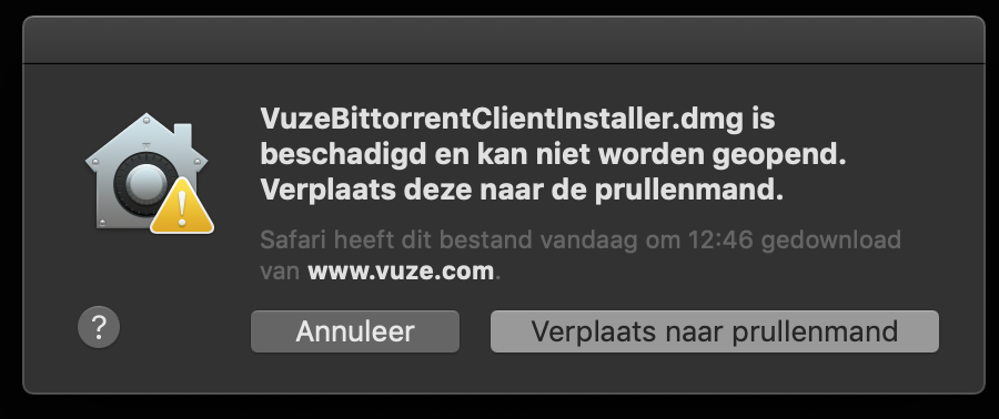 Of vuze installer is damaged free